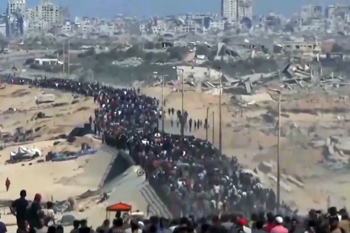 israilin cekilmesi sonrasi gazzeliler evlerine donmeye basladi dHfgXtXF