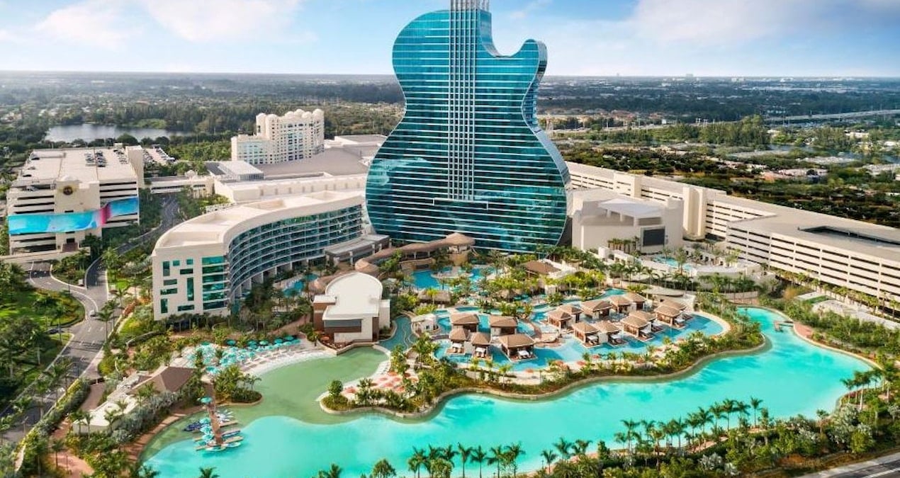Las Vegas’ta Gitar Şeklinde Yükselen İkonik Otel: Hard Rock Hotel