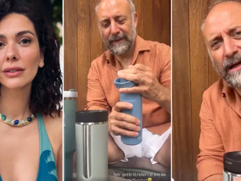 Berguzar korel halit ergencin bilinmeyen aliskanligini paylasti her yere litrelerce sivi ile gidiyoruz BwuUZCbq
